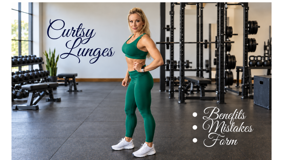 Curtsy Lunges: Muscles Worked, Form, Benefits, Mistakes