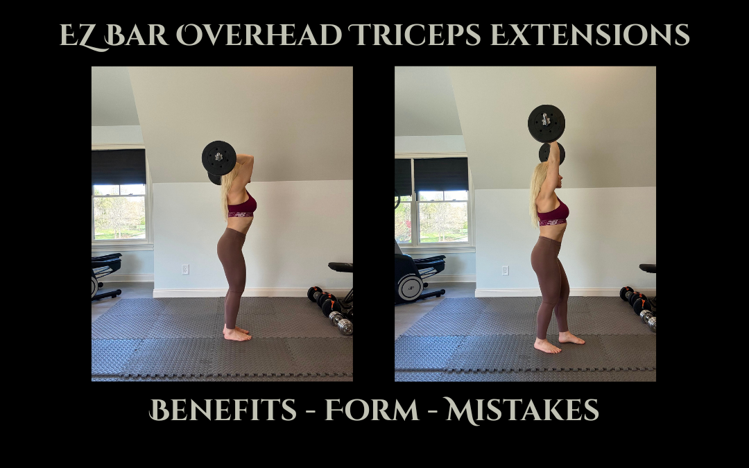 EZ Bar Tricep Extensions